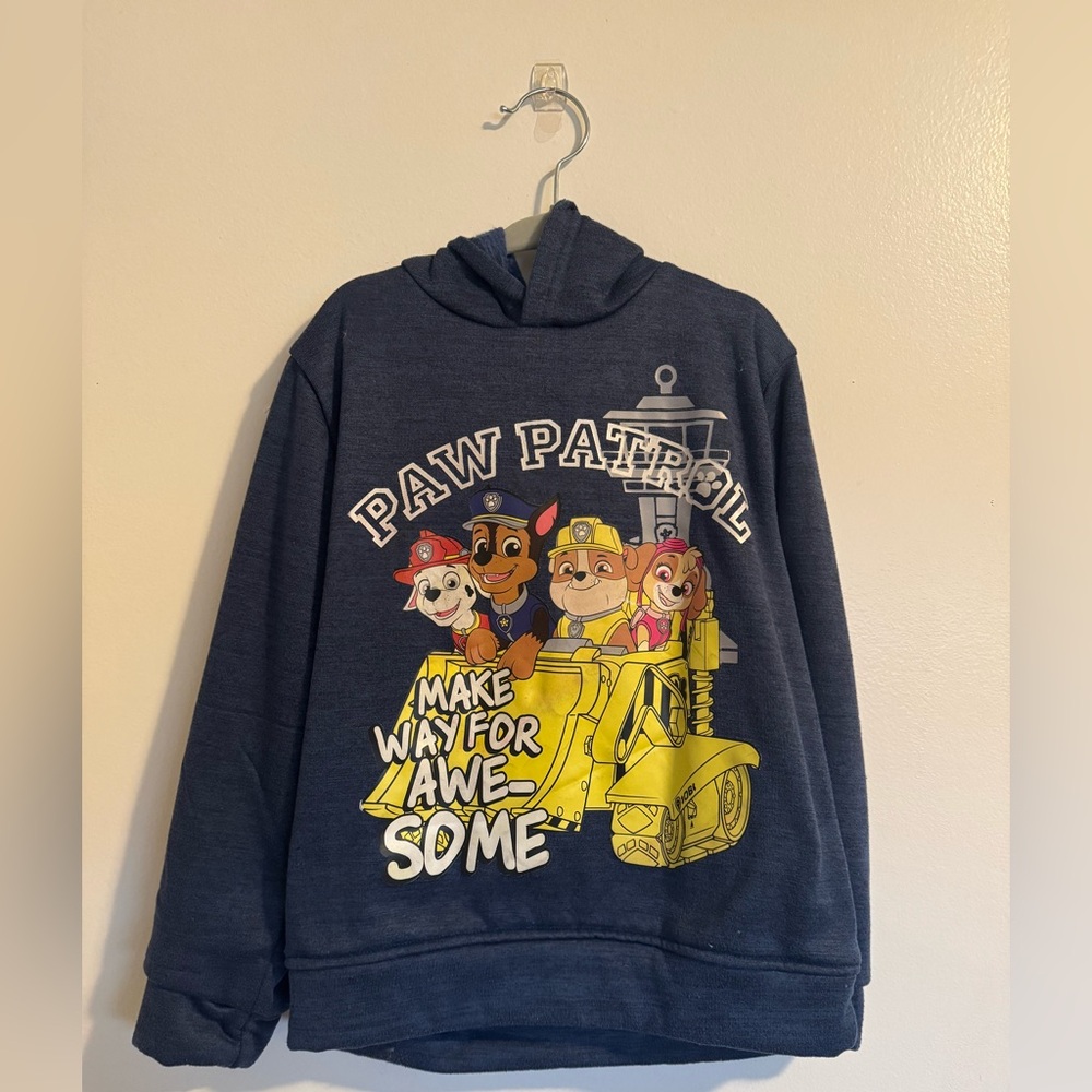 Paw Patrol Navy Boys Hooded Sweatshirt